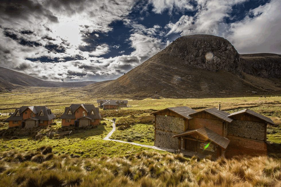 Chimborazo Lodge Birdseye View
